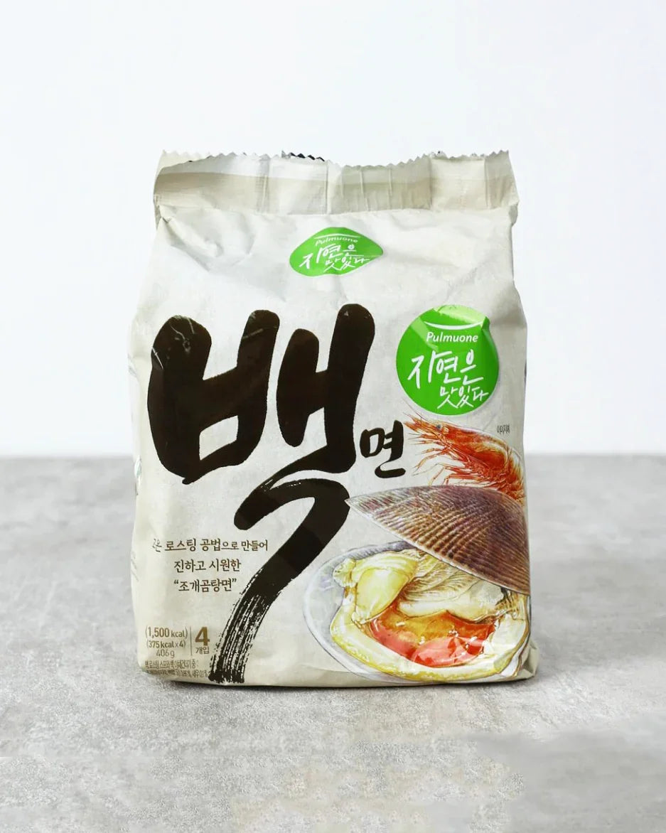 Pulmuone Nature's Delicious White Noodles Multi-Pack (Pack) - DotAsia
