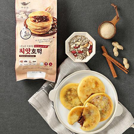 사옹원 씨앗호떡 400g (4개입) - 냉동 - DotAsia