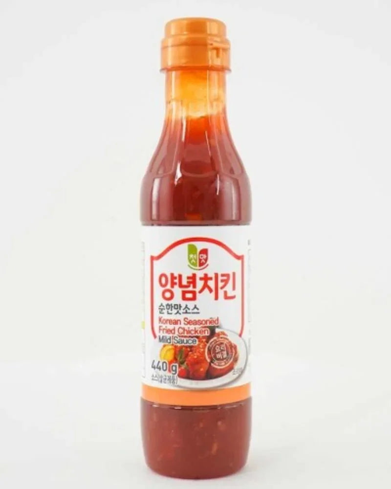 Cheongwoo Seasoned Chicken Mild Flavor Sauce 440g - DotAsia