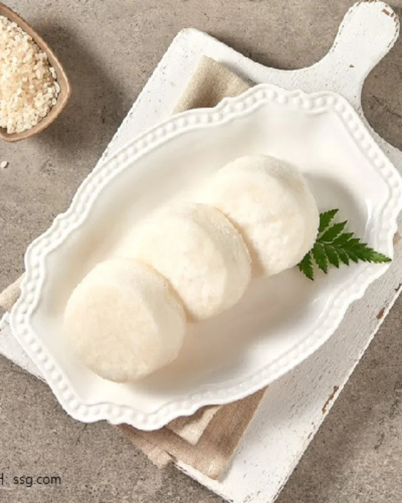 떡보의하루 원형백설기 440g (8개입) - 냉동 - DotAsia