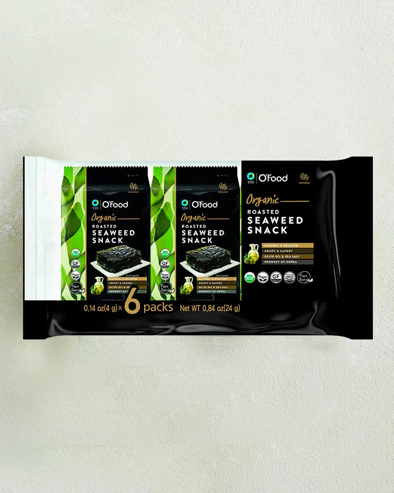 Chungjungone Ofood Organic Traditional Seaweed 4g*6 - DotAsia