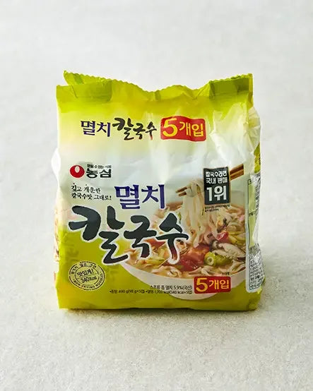 농심 멸치칼국수 멀티팩 (5개입) - DotAsia