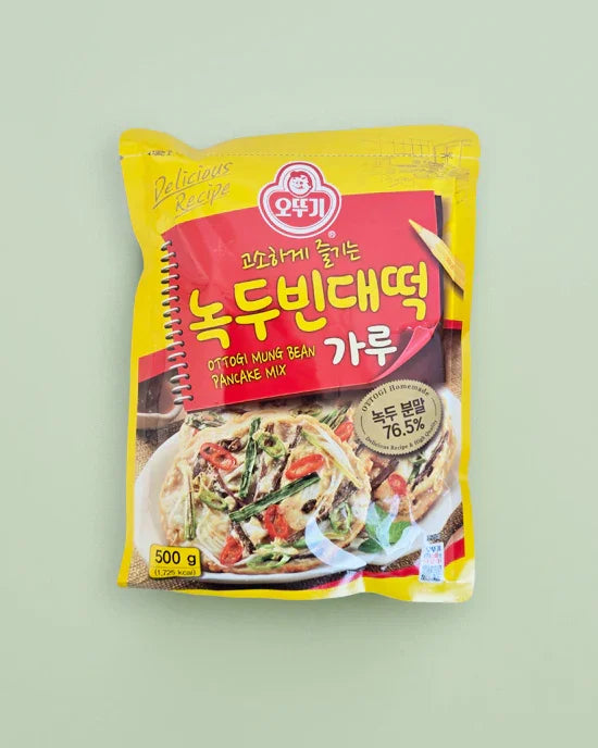 Ottogi Mung Bean Bindaetteok Powder 500g 1 - DotAsia