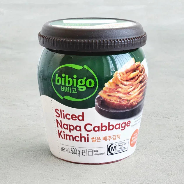 비비고 썰은 배추김치 단지형 500g - 냉장 - DotAsia