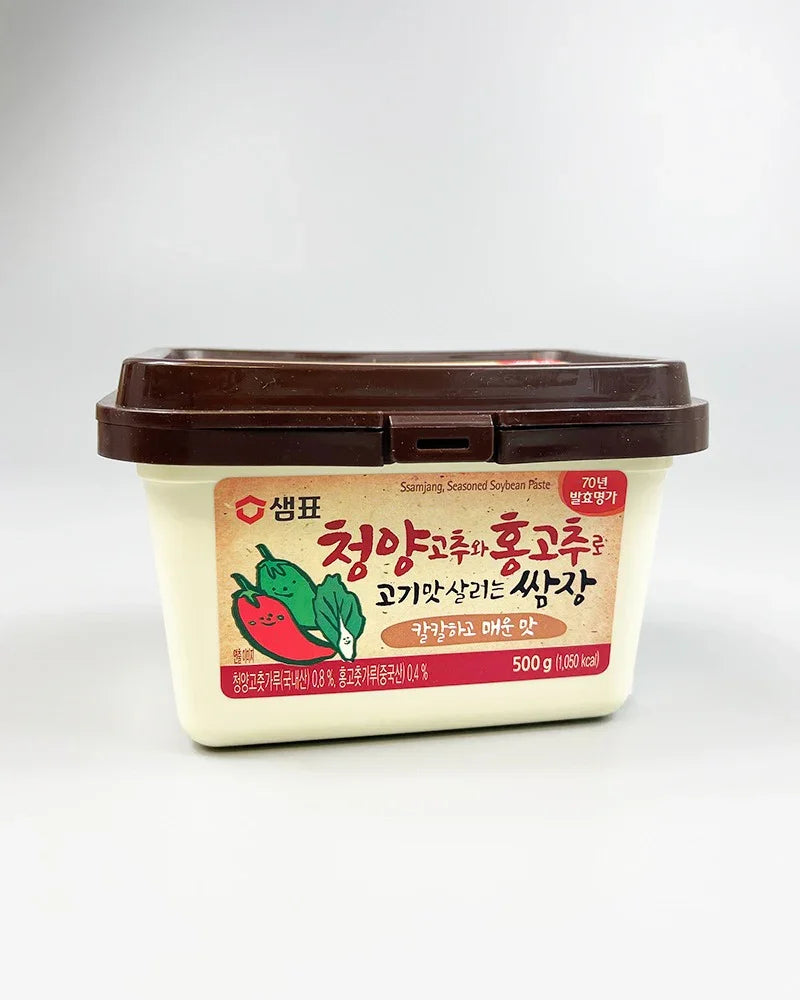Sempio Cheongyang Red Pepper & Red Chili Spicy Ssamjang 500g - DotAsia