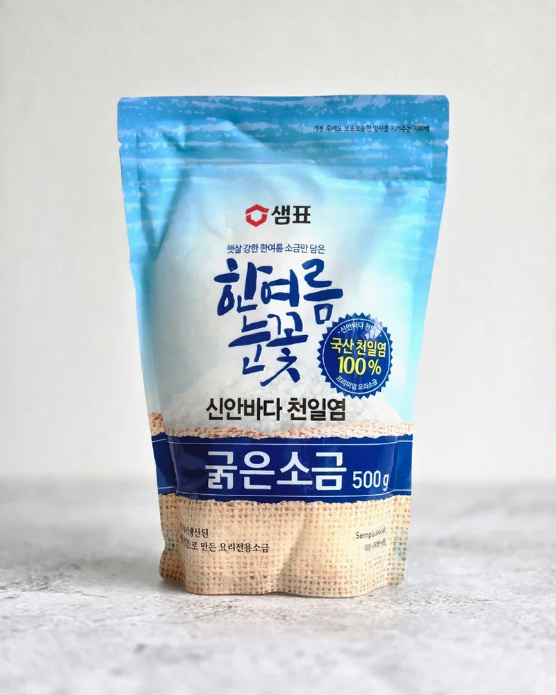 Sempio Mid-Summer Snow Crystal Sea Salt Coarse Salt 500g - DotAsia
