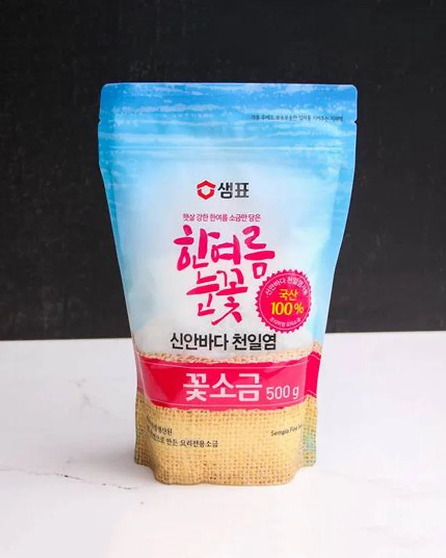 Sempio Hun Summer Snow Flower Sea Salt 500g - DotAsia