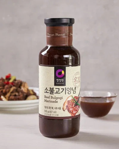 Chungjungone Beef Bulgogi Marinade 500g - DotAsia