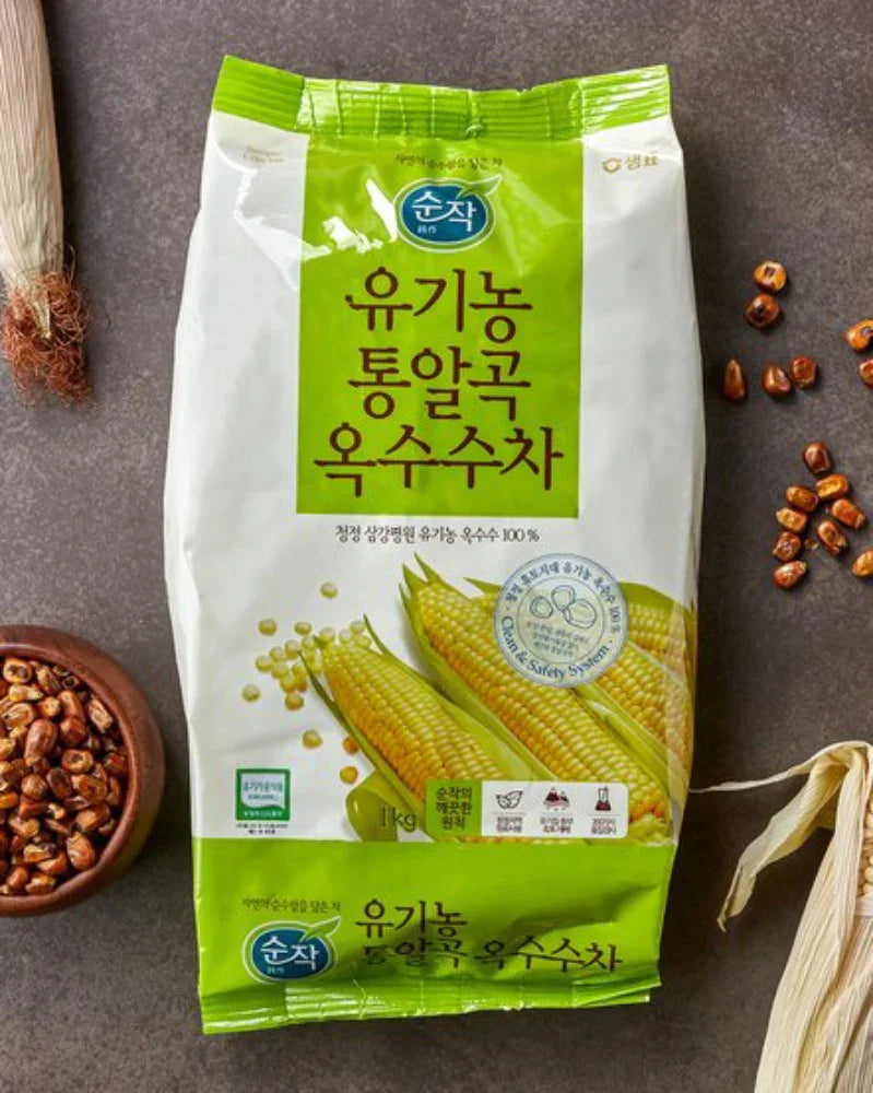 Sempio Sunjak Organic Whole Grain Corn Tea 500g - DotAsia
