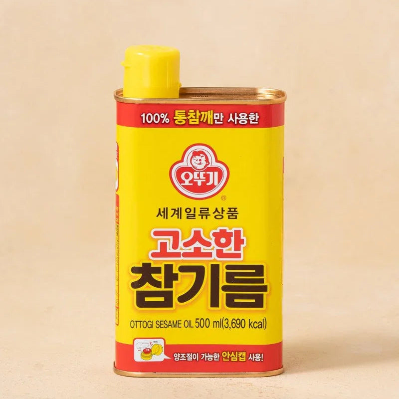오뚜기 고소한 참기름 500ml - DotAsia