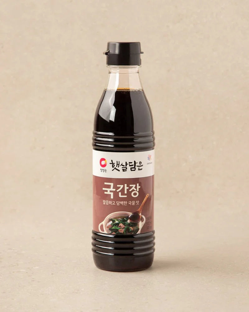청정원 햇살담은 국간장 500ml - DotAsia