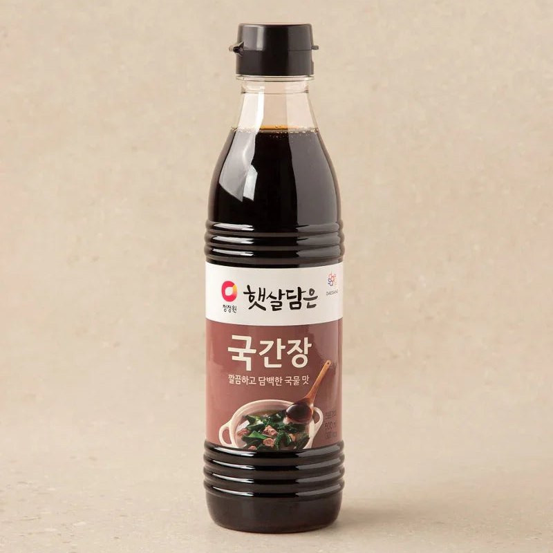 청정원 햇살담은 국간장 500ml - DotAsia