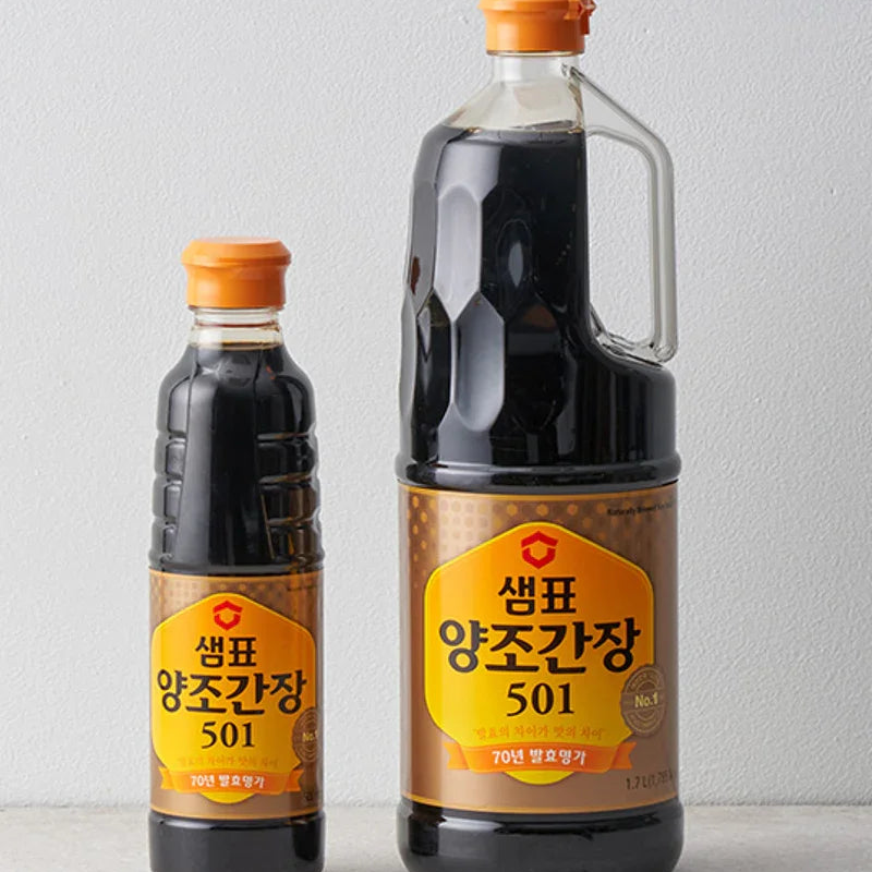 샘표 양조간장 501 500ml - DotAsia