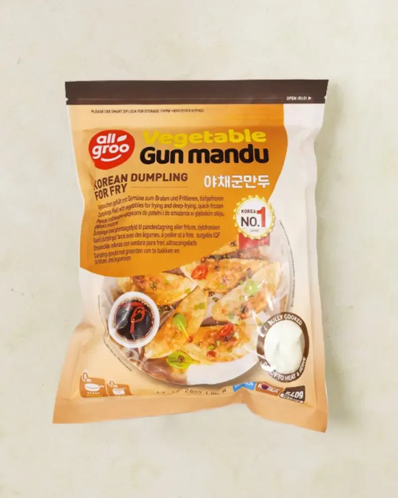 Allgroo Vegetable Fried Dumplings 540g - Frozen - DotAsia