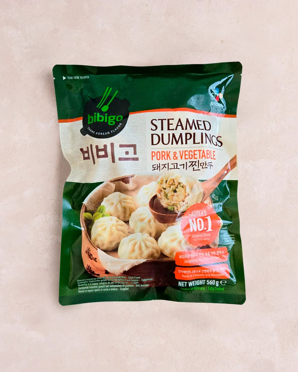 비비고 돼지고기찐만두 560g - 냉동 - DotAsia