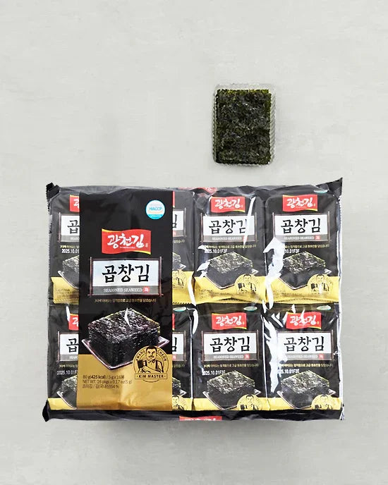 광천 곱창김 도시락 5g*16봉 - DotAsia