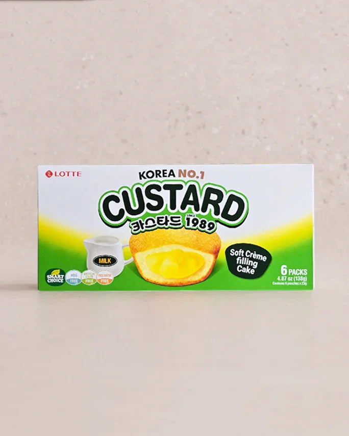 롯데 카스타드 6개입 - DotAsia