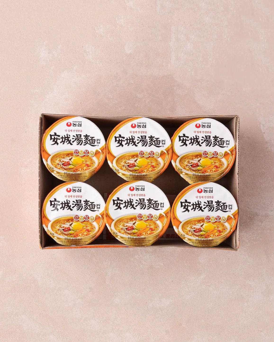 농심 안성탕면 소컵 6개입 - DotAsia