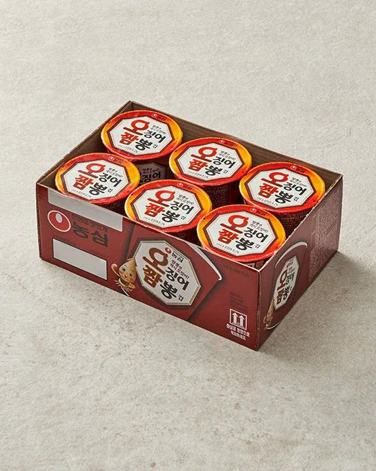 농심 오징어 짬뽕 소컵 6개입 - DotAsia