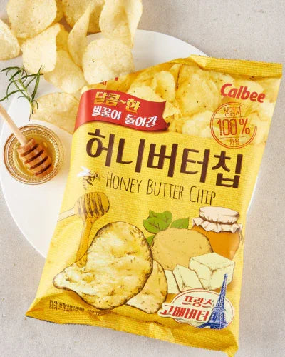 Haitai Honey Butter Chip Almond Caramel 60g - DotAsia