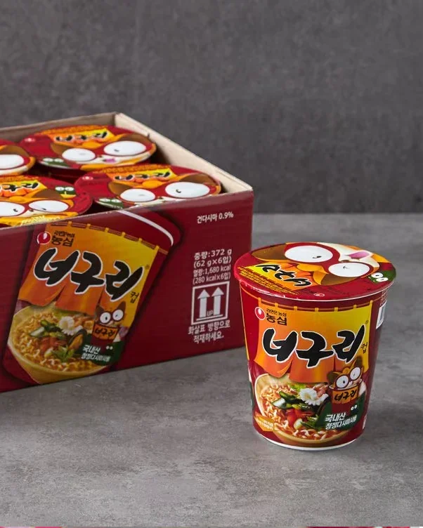 농심 너구리 미니컵 62g - DotAsia