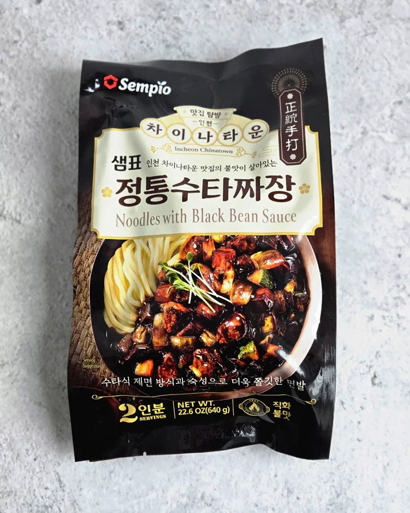 Sempio Authentic Hand-pulled Jjajang 640g - DotAsia
