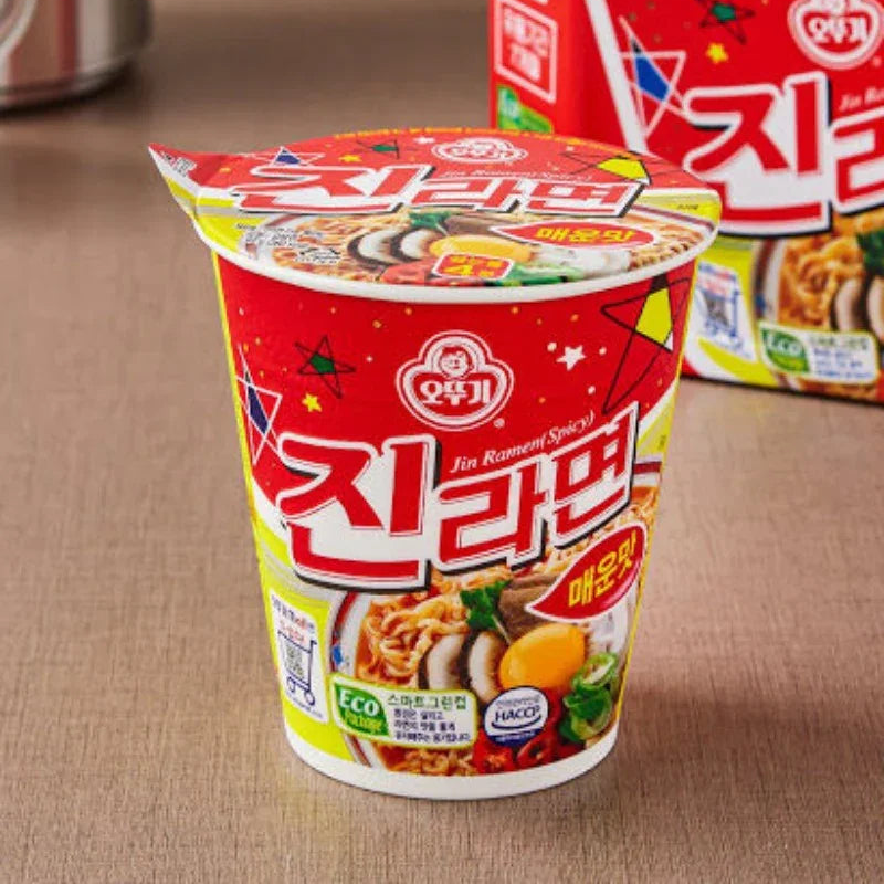 오뚜기 진라면 매운맛 미니컵 65g - DotAsia