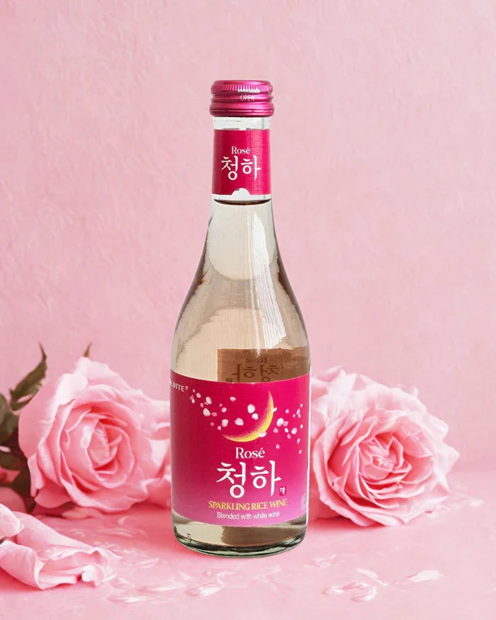 Lotte Chungha 7% Sparkling Rose Flavor 295ml - DotAsia