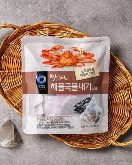 Chungjungone Mastsaengseang Seafood Broth Tea Bags 72g (8 pieces) 1 - DotAsia