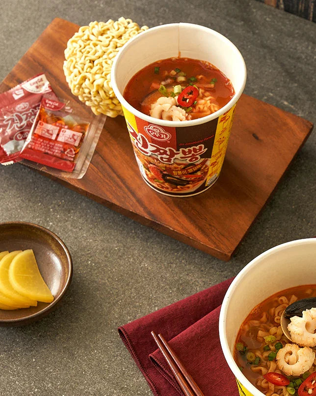 Ottogi Rich Jjamppong Mini Cup 75g - DotAsia