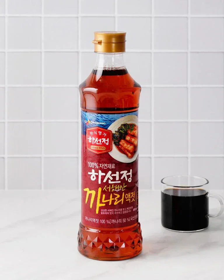 Haseonjeong Anchovy Fish Sauce 800g - DotAsia