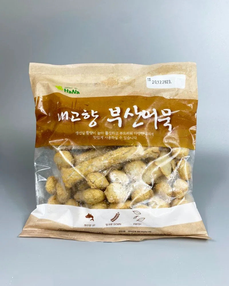 Hana My Hometown Busan Fish Cake Assorted 800g - Frozen - DotAsia