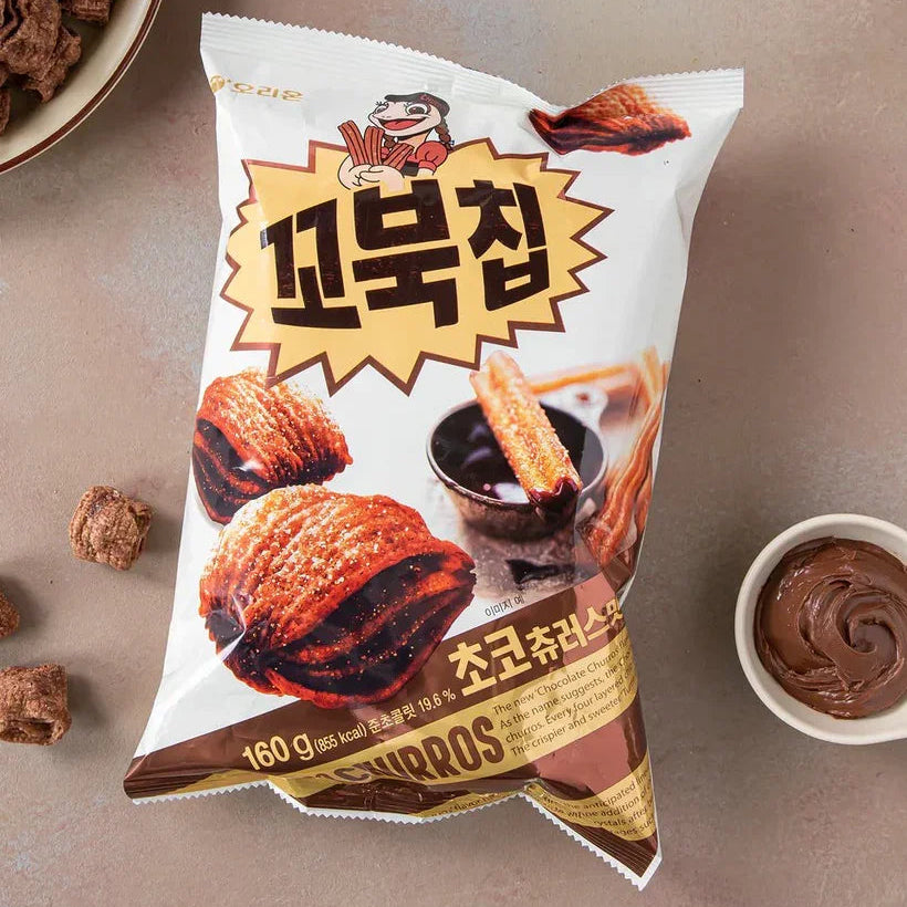 오리온 꼬북칩 초코츄러스맛 80g - DotAsia