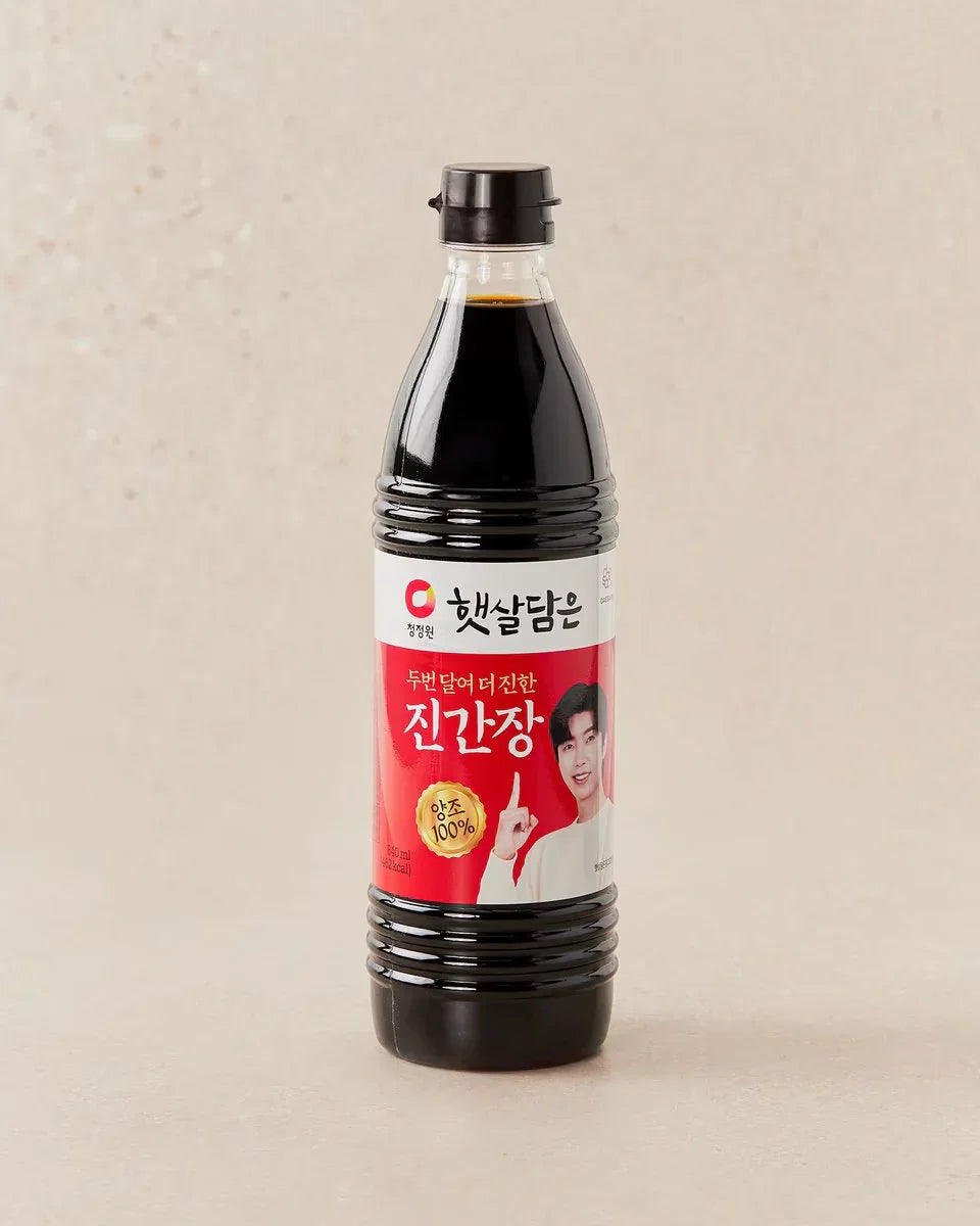 Chungjungone Double Brewed Jin Ganjang 840ml - DotAsia