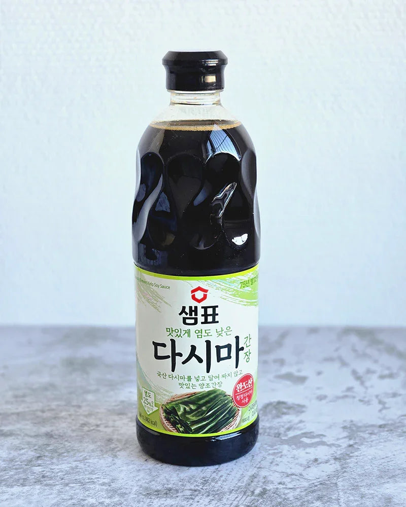 Sempio Delicious Low Sodium Kelp Soy Sauce 860ml - DotAsia