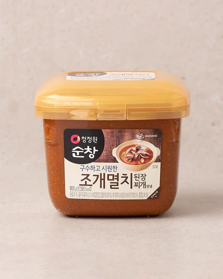 Chungjungone Clam Anchovy Doenjang Stew Seasoning 900g - DotAsia
