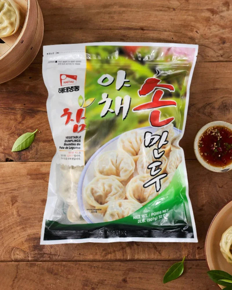 Haitai Vegetable Hand-made Dumplings 907g - DotAsia