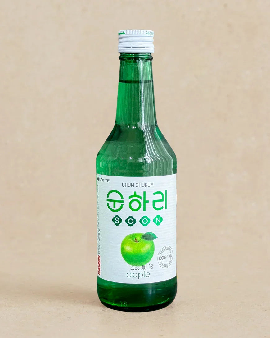 롯데 순하리 사과 Alc.12% 360ml - DotAsia