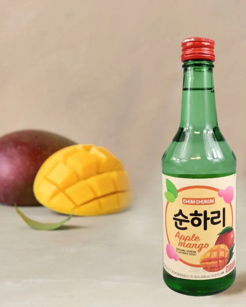 Lotte Sunhari Apple Mango Alc.12% 360ml - DotAsia