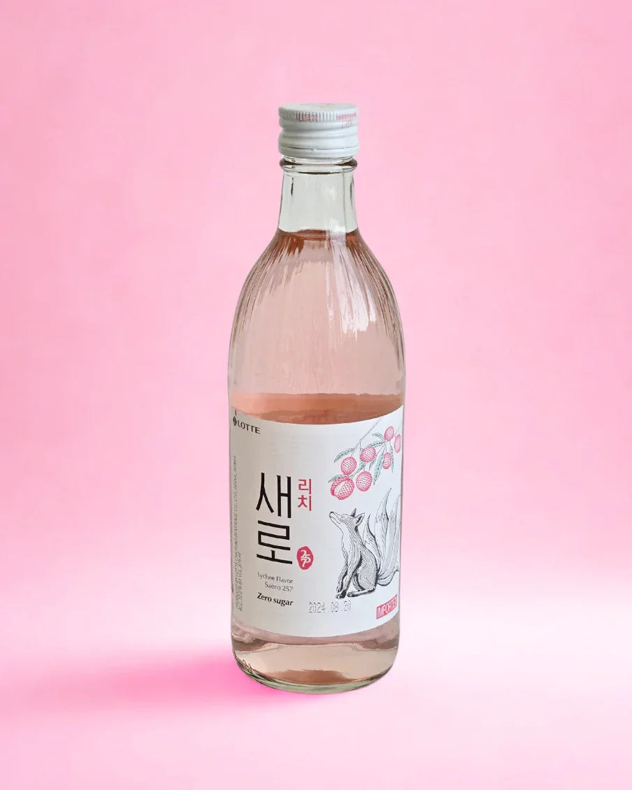 롯데 새로 리치 소주 Alc. 12% 375ml (제로슈가) - DotAsia
