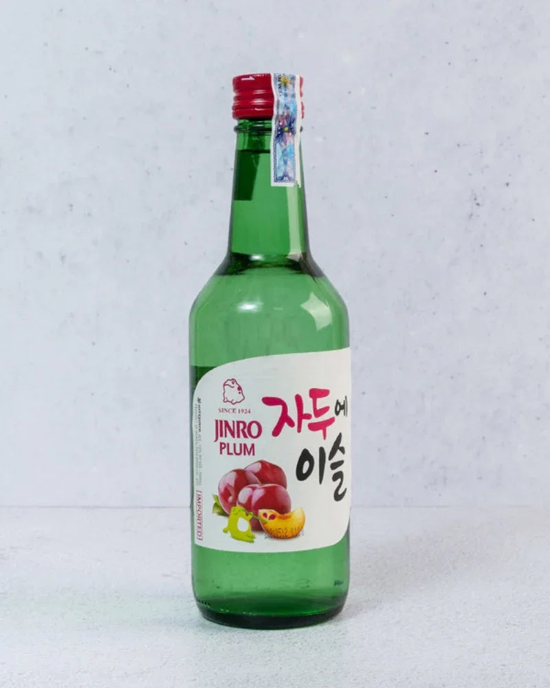 진로 자두에 이슬 소주 Alc.13% 360ml - DotAsia