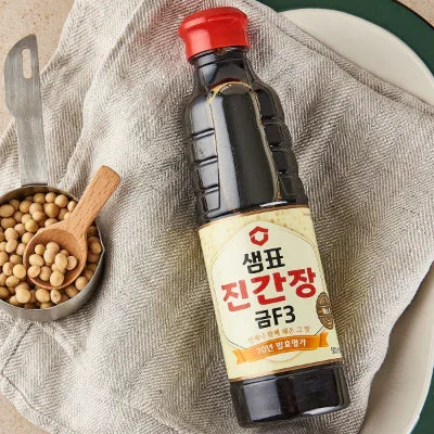 샘표 진간장 금F3 500ml - DotAsia