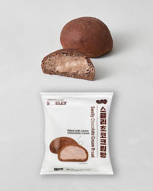 Swelly Choco Cream Bread (plant based) 130g - Frozen - DotAsia