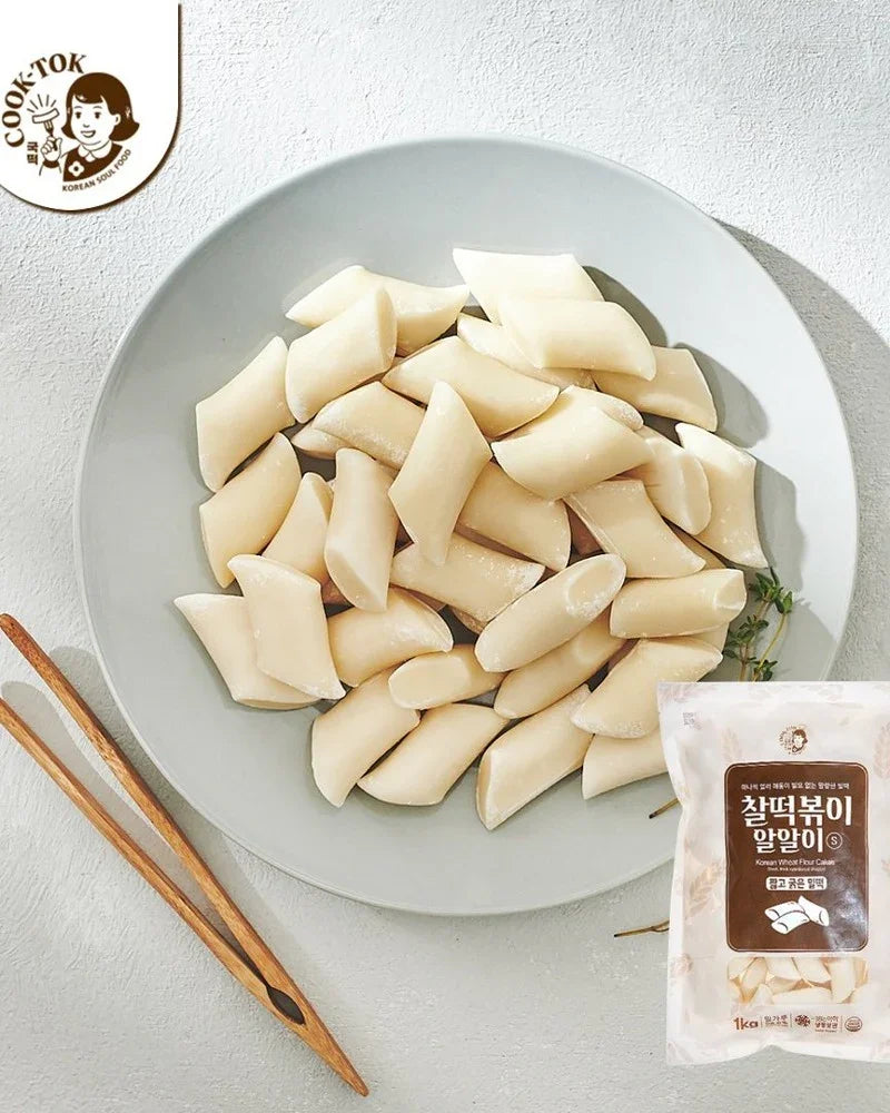 낭만부라더 알알이 짧고 굵은 밀떡 S 500g - 냉동 - DotAsia