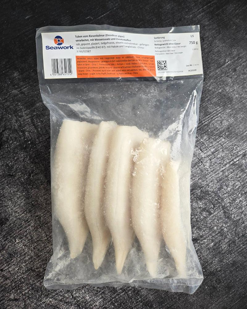 Squid Tube U5 750g 4-5pcs - Frozen - DotAsia