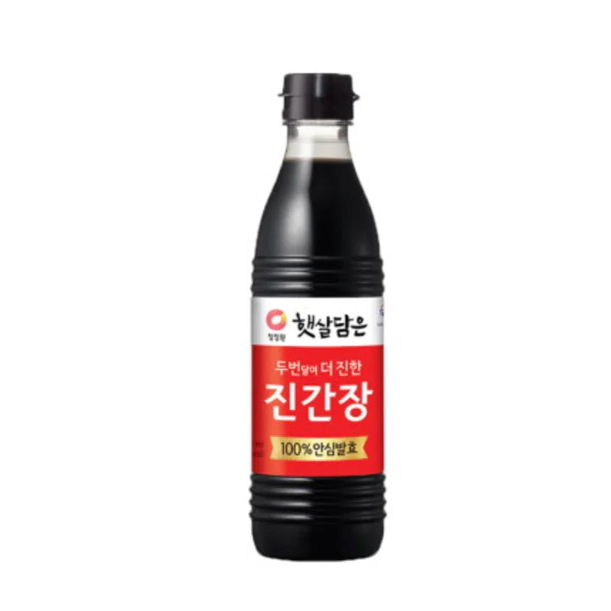 청정원 두번달여 더 진한 진간장 500ml - DotAsia