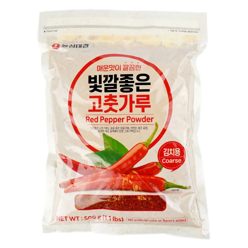 농심 태경 빛깔좋은 고춧가루 김치용 500g - DotAsia