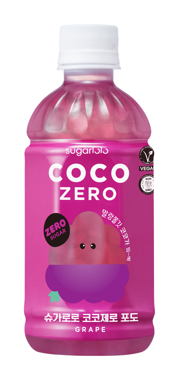 슈가로로 코코 제로 포도 (340ml x 6) x 4 mit Pfand