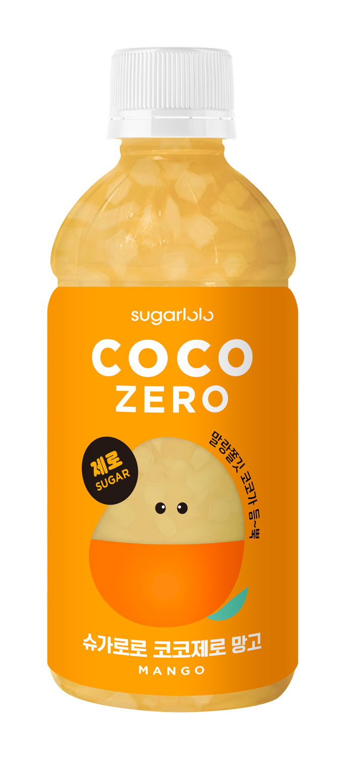 슈가로로 코코 제로 망고 (340ml x 6) x 4 mit Pfand