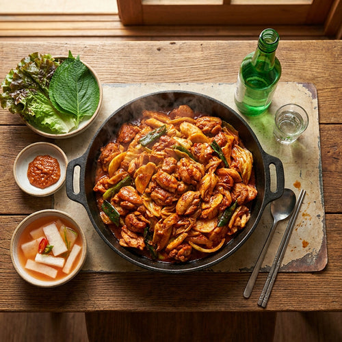 춘천 닭갈비 밀키트 · 4종 구성